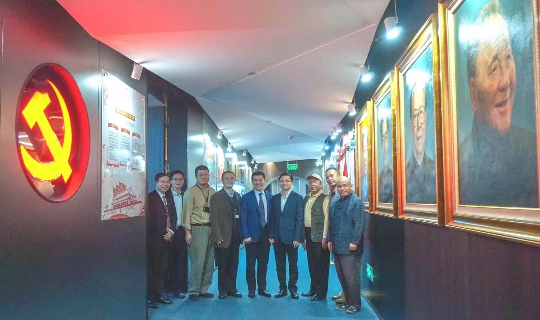 通商宝陪同调研市政府采购协会